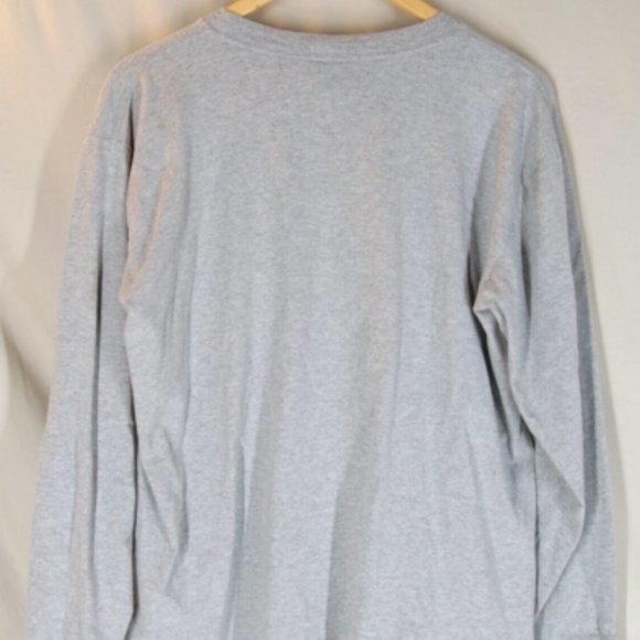 Vintage Men's COLUMBIA Long Sleeve T-Shirt Size: Medium‎ Gray - Picture 4 of 6